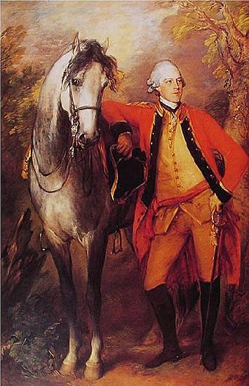 Thomas Gainsborough Portrait of Edward Ligonier oil painting image